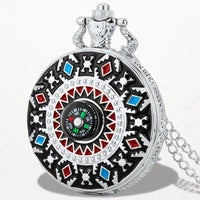 Montre Collier Mosaïque Boussole
