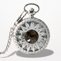 Montre Gousset en Argent Roi Soleil