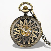 Montre Gousset Roi Soleil Bronze