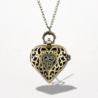 Montre Pendentif Femme Bronze