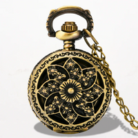 Montre Pendentif Femme Rosace