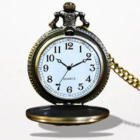 Ancienne Montre de Gousset à Décor Fleur