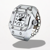 Bague Montre Blanche