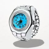 Bague Montre Pour Femme Bleu