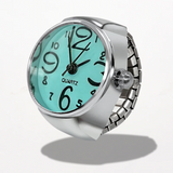 Bague Montre Pour Femme Bleu Clair