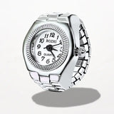 Bague Montre Pour Femme Fashion Blanc