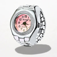 Bague Montre Pour Femme Rose