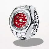 Bague Montre Pour Femme Rouge