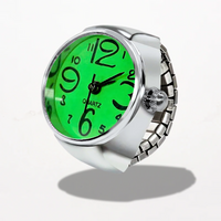 Bague Montre Pour Femme Vert