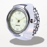 Bague Montre Vintage Argent