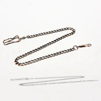 Chaîne De Montre à Gousset Bronze