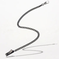 Chaîne Montre Gousset à Clip Noir