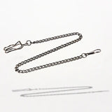 Chaîne Montre Gousset Noire