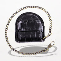 Étui Rangement Montre Gousset Cuir Noir