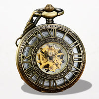 Montre à Gousset Avec Mécanisme Apparent