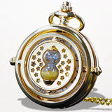 Montre à Gousset Avec Sablier Doréegou