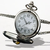 Montre à Gousset Avec Sablier en Argent