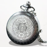 Montre à Gousset Avec Sablier en Argent