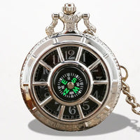 Montre à Gousset Boussole Argent