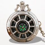 Montre à Gousset Boussole Argent