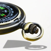 Montre à Gousset Boussole Bronze