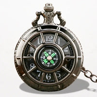 Montre à Gousset Boussole Noire