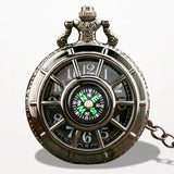 Montre à Gousset Boussole Noire