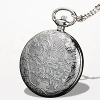 Montre à Gousset Boussole Ouverte Argent