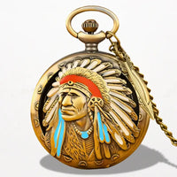 Montre à Gousset Chef Indien