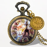 Montre à Gousset Décor Tour Eiffel