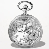 Montre à Gousset Dragon Argent