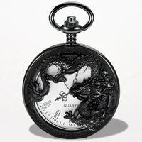 Montre à Gousset Dragon Noir