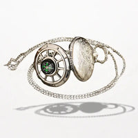 Montre à Gousset et Boussole Argent