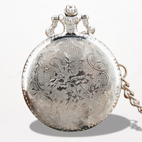Montre à Gousset et Boussole Argent