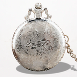 Montre à Gousset et Boussole Argent