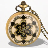 Montre à Gousset Femme Gravure Fleural