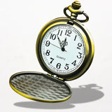 Montre à Gousset Femme Gravure Floral