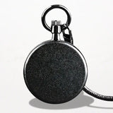 Montre à Gousset Futuriste Noire