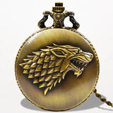 Montre à gousset Game Of Throne Stark