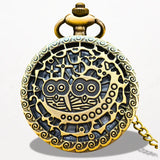 Montre à Gousset hiboux