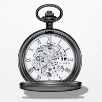 Montre à Gousset Mécanique Noire