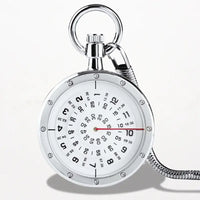 Montre à Gousset Moderne Blanche