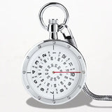 Montre à Gousset Moderne Blanche
