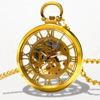 Montre à Gousset Ouverte Squelette