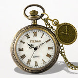 Montre à Gousset Quartz Chiffre Romain