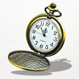 Montre À Gousset Quartz Fleur