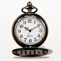 Montre à Gousset Quartz Noir