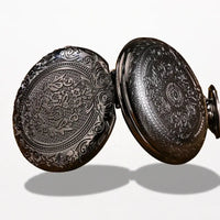 Montre à Gousset Quartz Noir