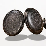 Montre à Gousset Quartz Noir