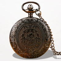 Montre à Gousset Quartz Noir